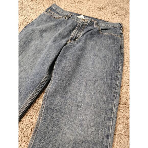Carhartt Relaxed Fit Mens Dark Wash Denim Jeans Size 36x32 - Picture 2 of 8
